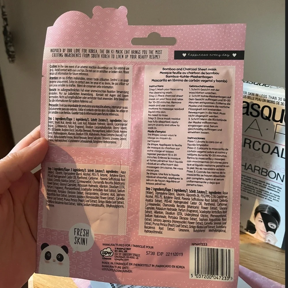 Lot of seven packs of sheet masks NWT - Picture 11 of 12